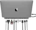 USB C Docking Station with 100W PD, 4K HDMI, DisplayPort, VGA, Ethernet, Card Reader, USB 3.0, USB 2.0, Aux Adapter L197