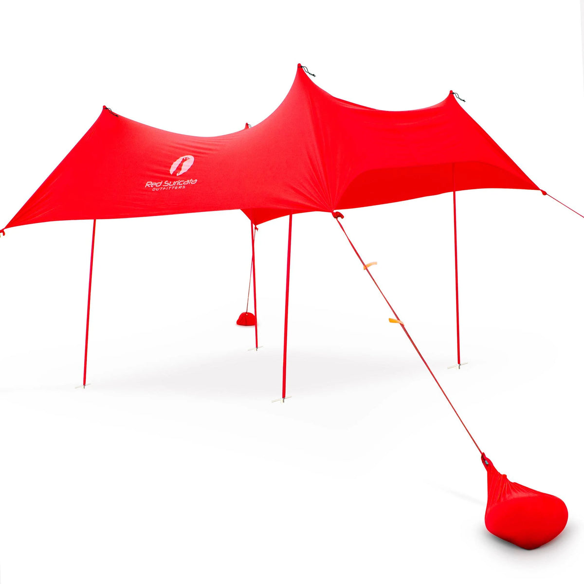 Red Large Beach Sun Shade Canopy Tent B499
