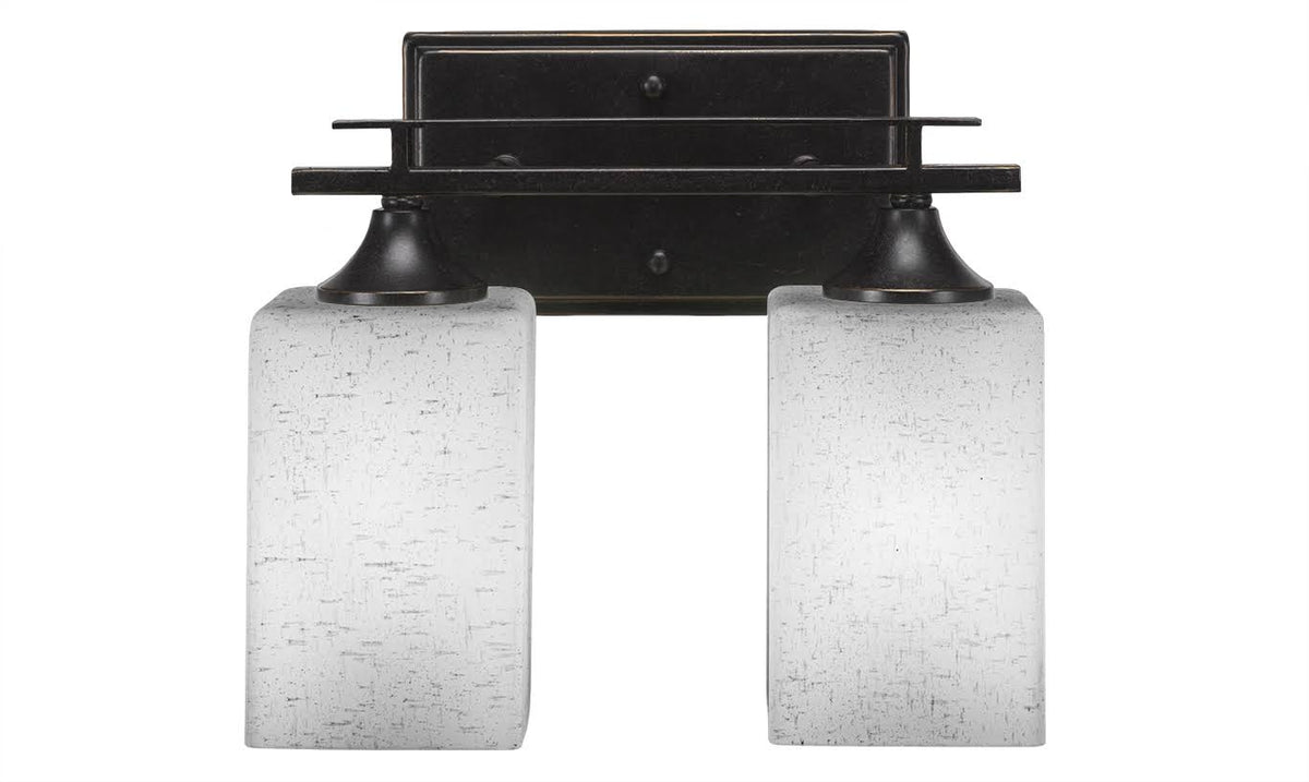 Two Light Bath Bar Dark Granite N89947