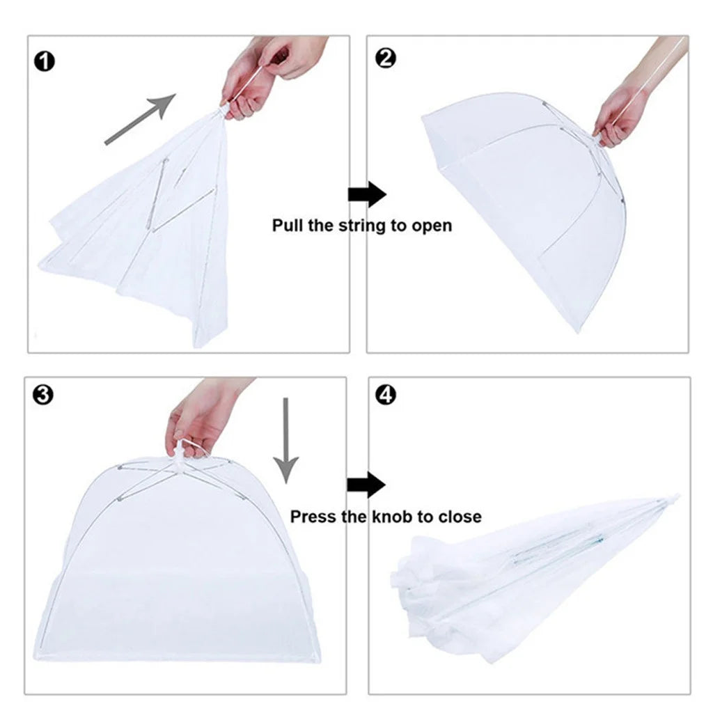 Large Pop-up Mesh Food Covers L190
