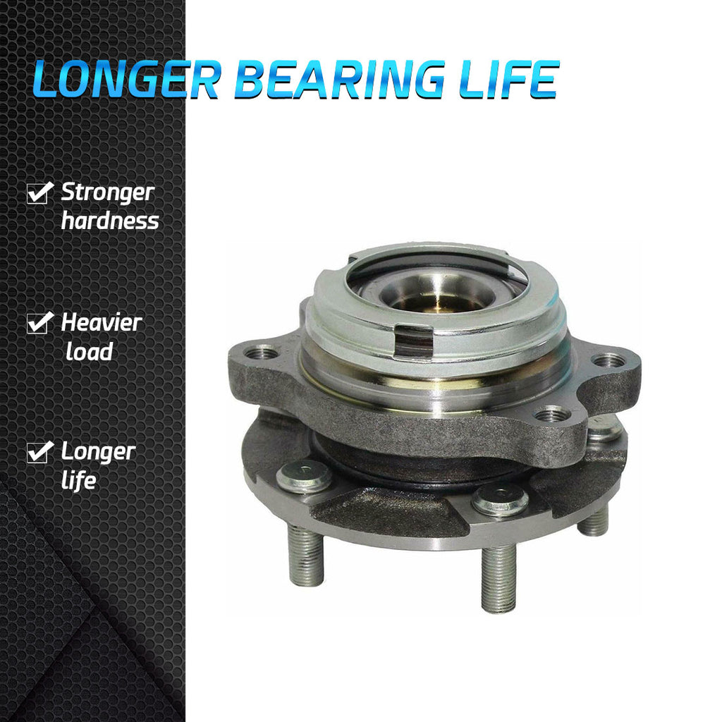 Pair Front Wheel Hub and Bearing Assembly U9479