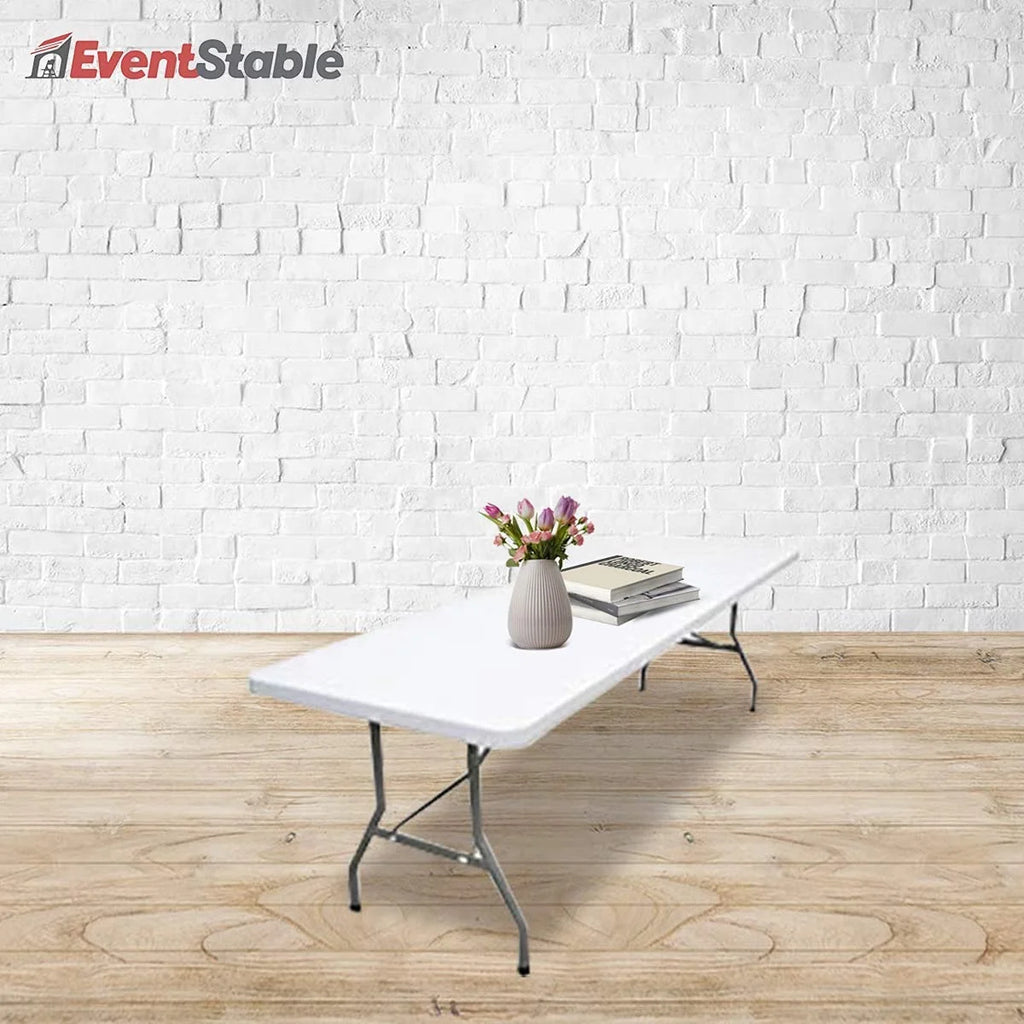 Plastic Folding Table 8' x 30'' 10-Pack D831