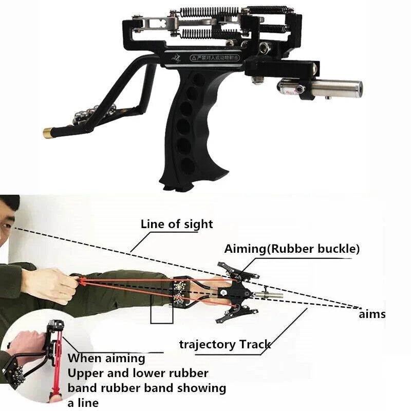 Outdoor Hunting SlingShot Catapult Fishing U519