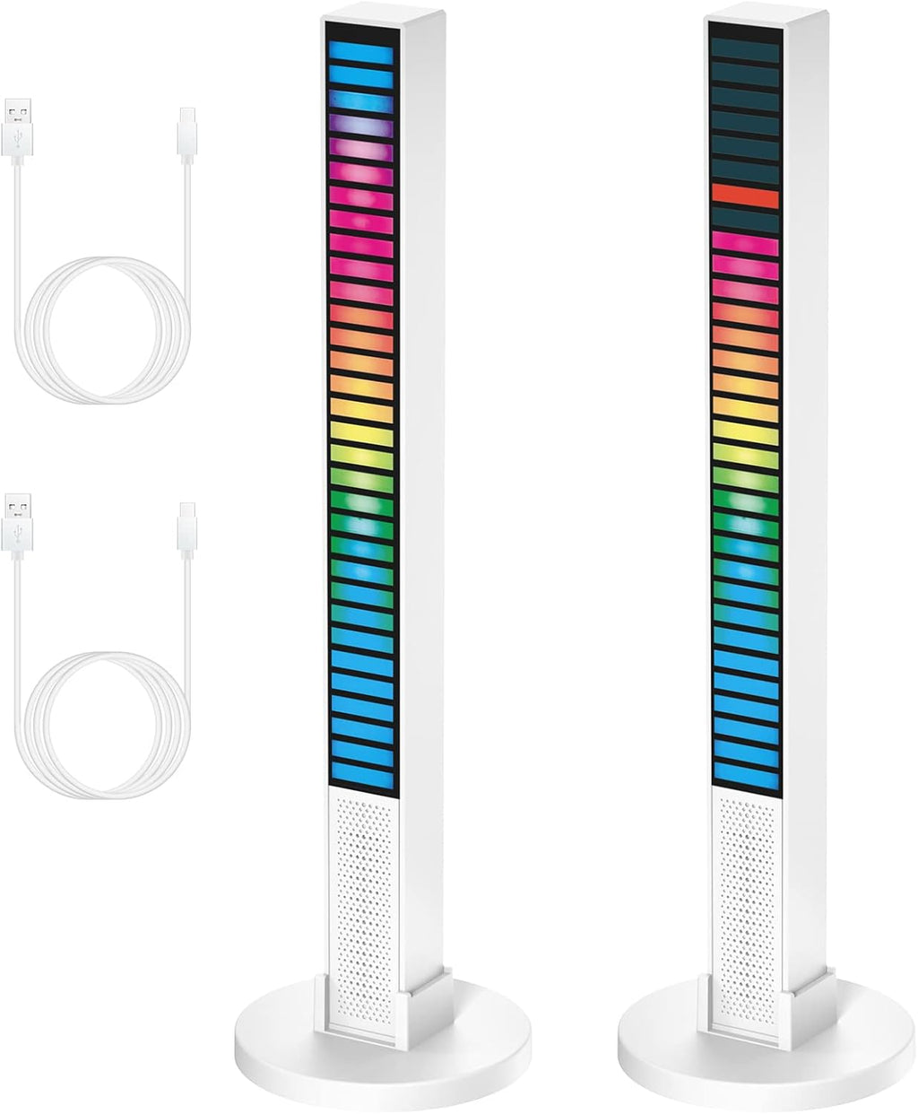 Wireless Bluetooth Speaker with Voice Control Light Bar P820214