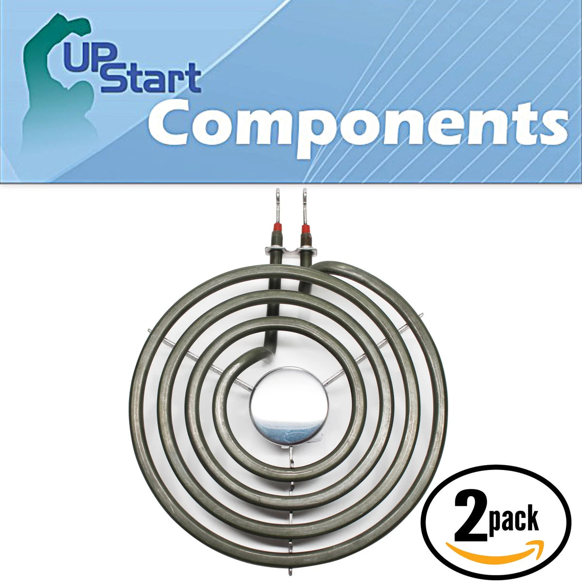 2-Pack 6 inch 4 Turns Surface Burner Element C600629