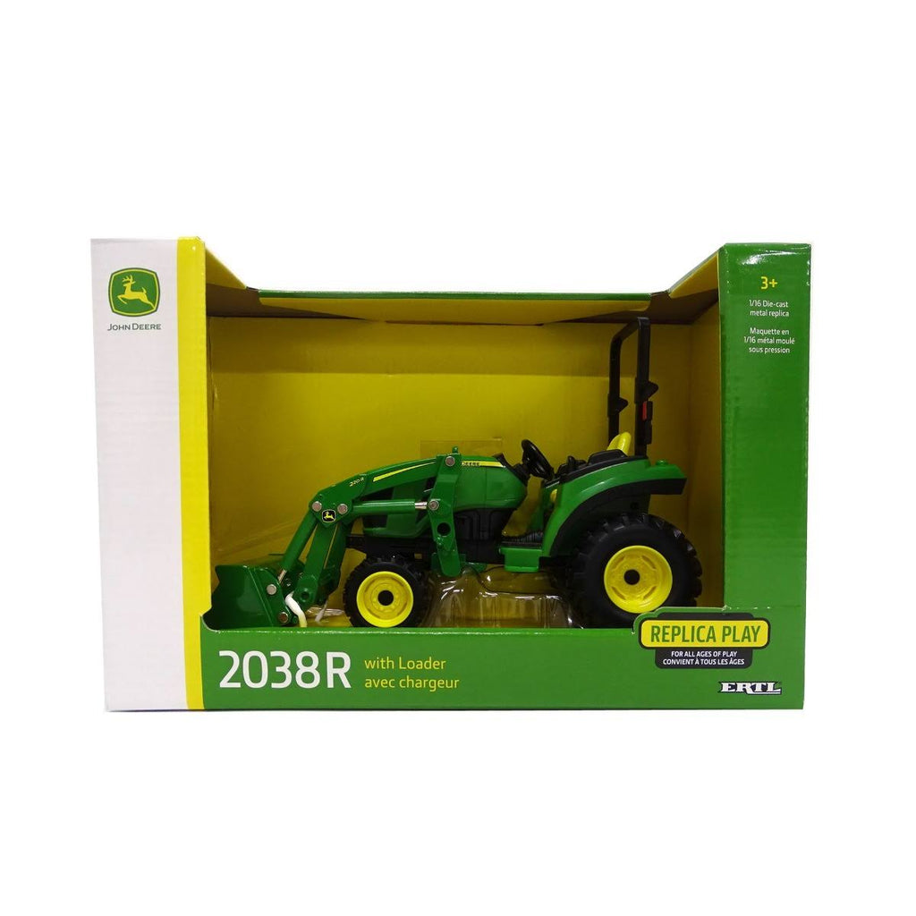 1:16 Scale 2038R Tractor with Loader N10739