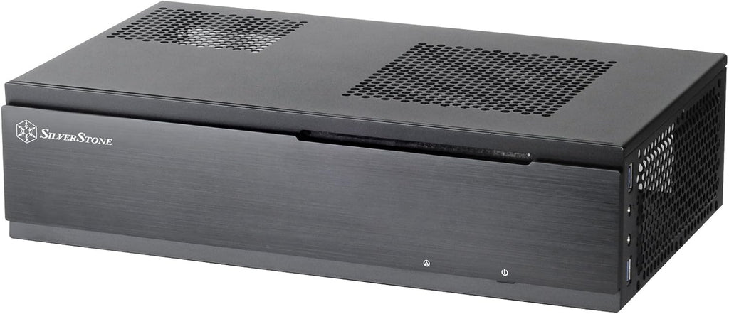Mini-ITX Computer Case with Aluminum Front Panel Q6145
