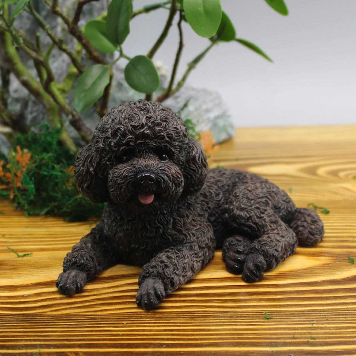 Black Teddy Dog Dashboard Decoration H1288
