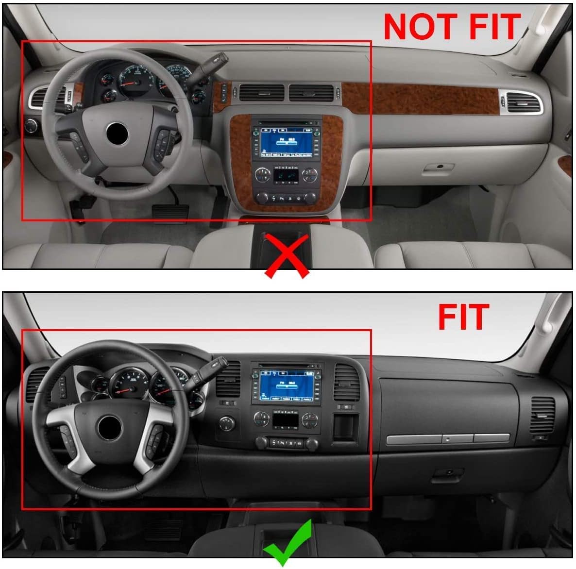 Black Molded Dash Board Cover Cap V524598