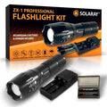 Rechargeable LED Tactical Flashlight Kit A349771