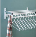 Wall Mounted Coat Rack with Hat Shelf and Hooks V40611