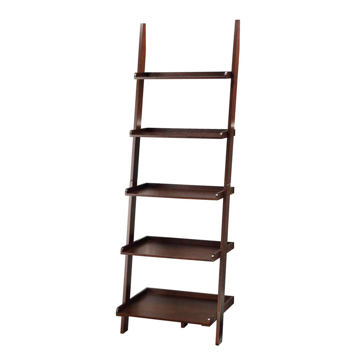 Espresso Ladder Bookshelf P695