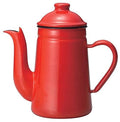 Red Enamel Coffee Kettle 1L W288