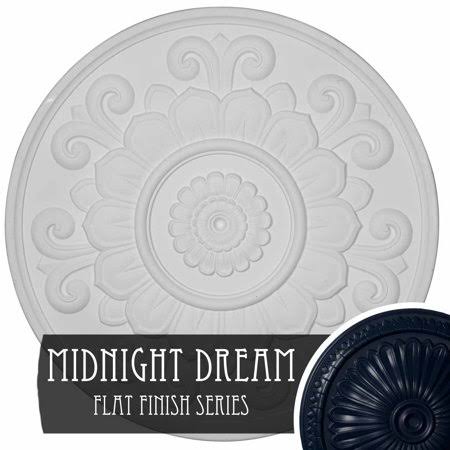 32 3/4 inch x 2 1/2 inch Hand-Painted Ceiling Medallion M6660