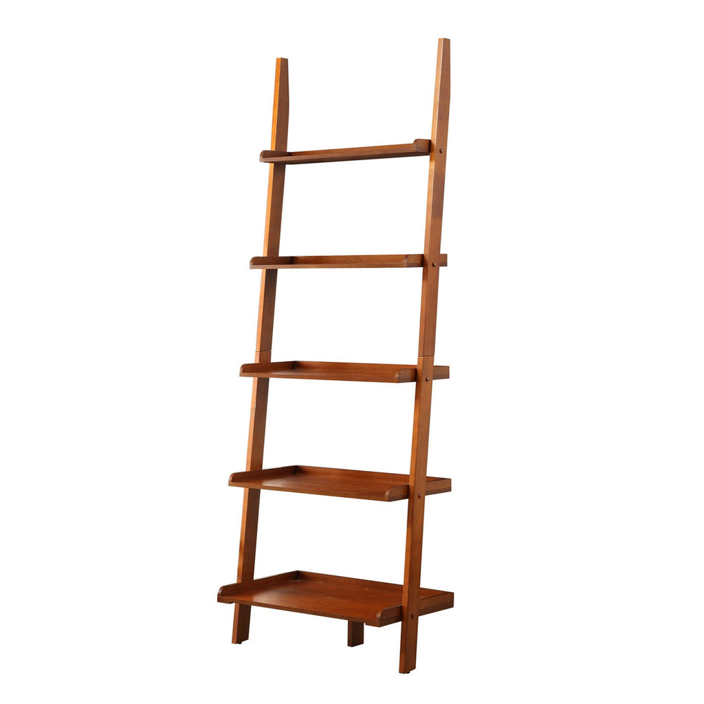 Espresso Ladder Bookshelf P695