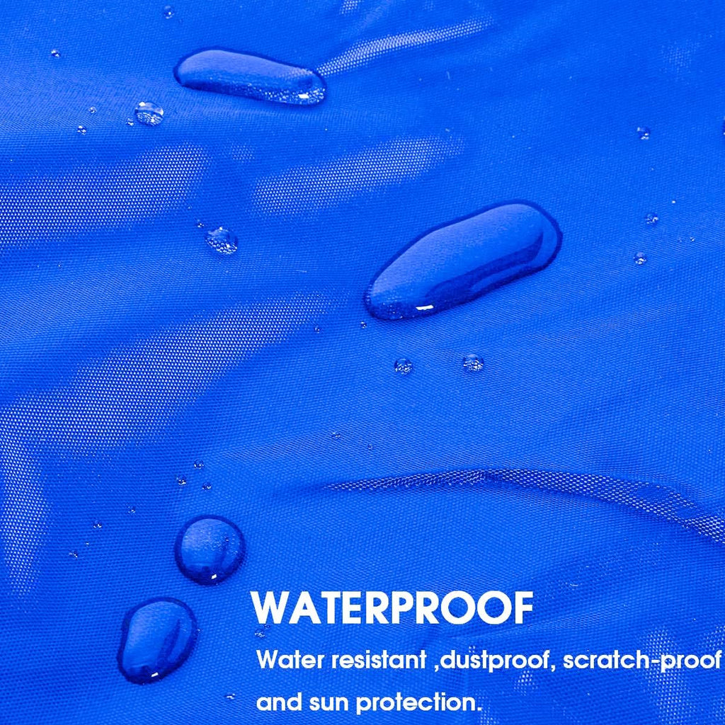 Waterproof Boat Cover 420D Marine Grade Polyester Canvas Trailerable 17-19ft O155726