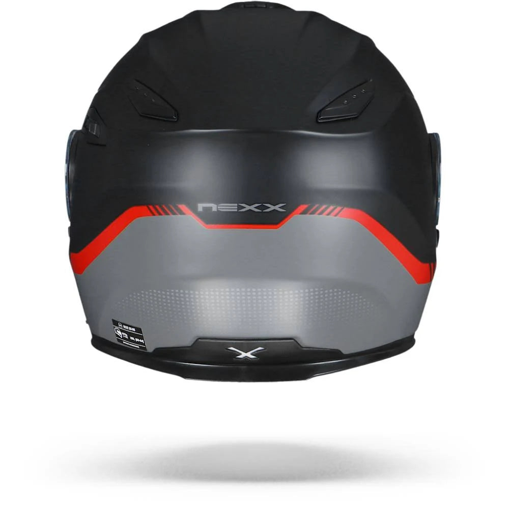 Black Red Matt Motorcycle Helmet Z717663