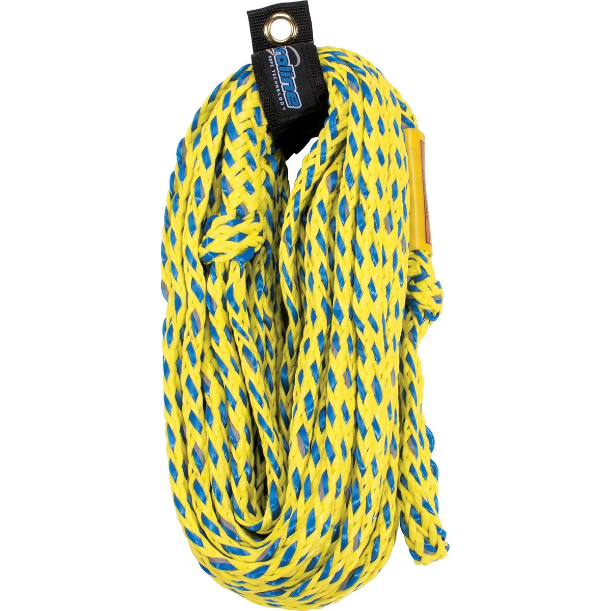 Red/Volt Braided Floating 4-Rider Tube Rope S25164