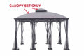 10X12 Replacement Canopy Set for Gazebo B3108