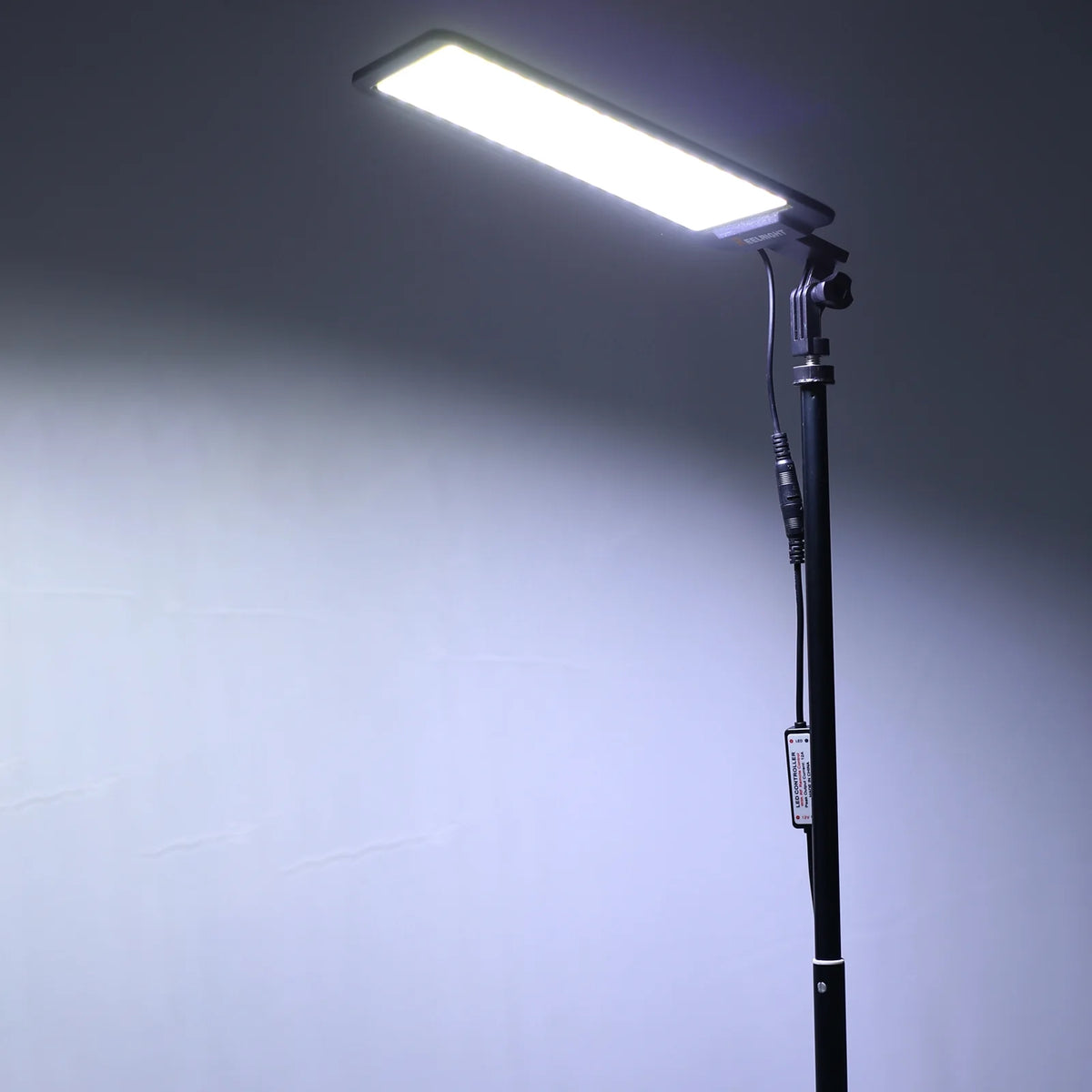 LED Camping Light, 12V 10000 Lumen Portable Outdoor Light with Telescoping Pole Magnetic Base D243