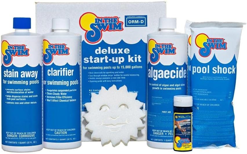 Pool Opening Chemical Start Up Kit, Up to 35,000 Gallons, Pack of 2 V733