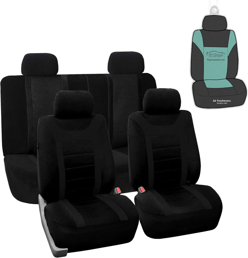 Black Universal Fit Car Seat Covers D956885