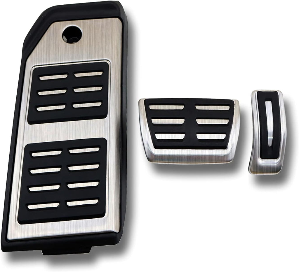 Gas Accelerator Brake Footrest Pedal Cover for Audi Q7 Q8 2017 2018 2019 2020 2021 Porsche Cayenne Touareg (Only for LHD) F4248