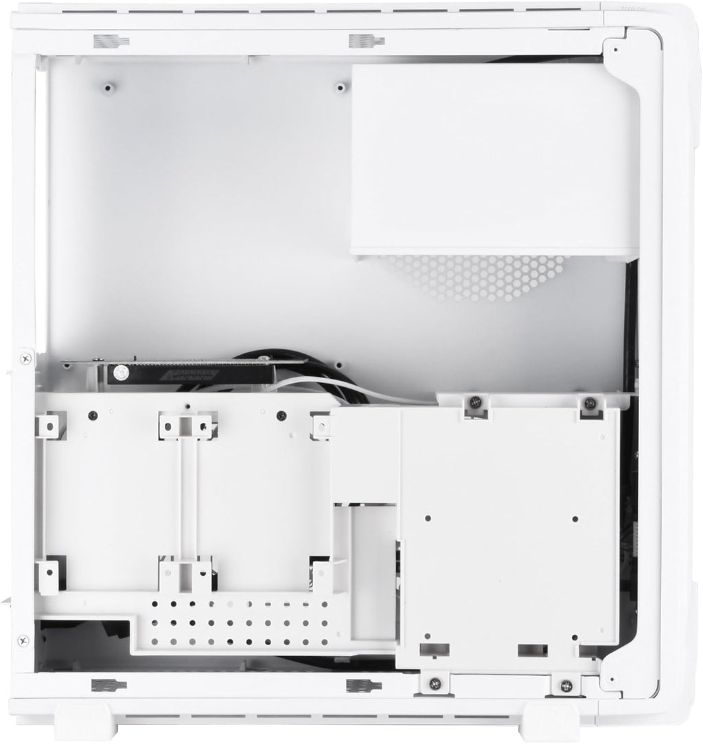 Slim Computer Case for Mini-ITX Motherboards with Addressable RGB Lighting O965441