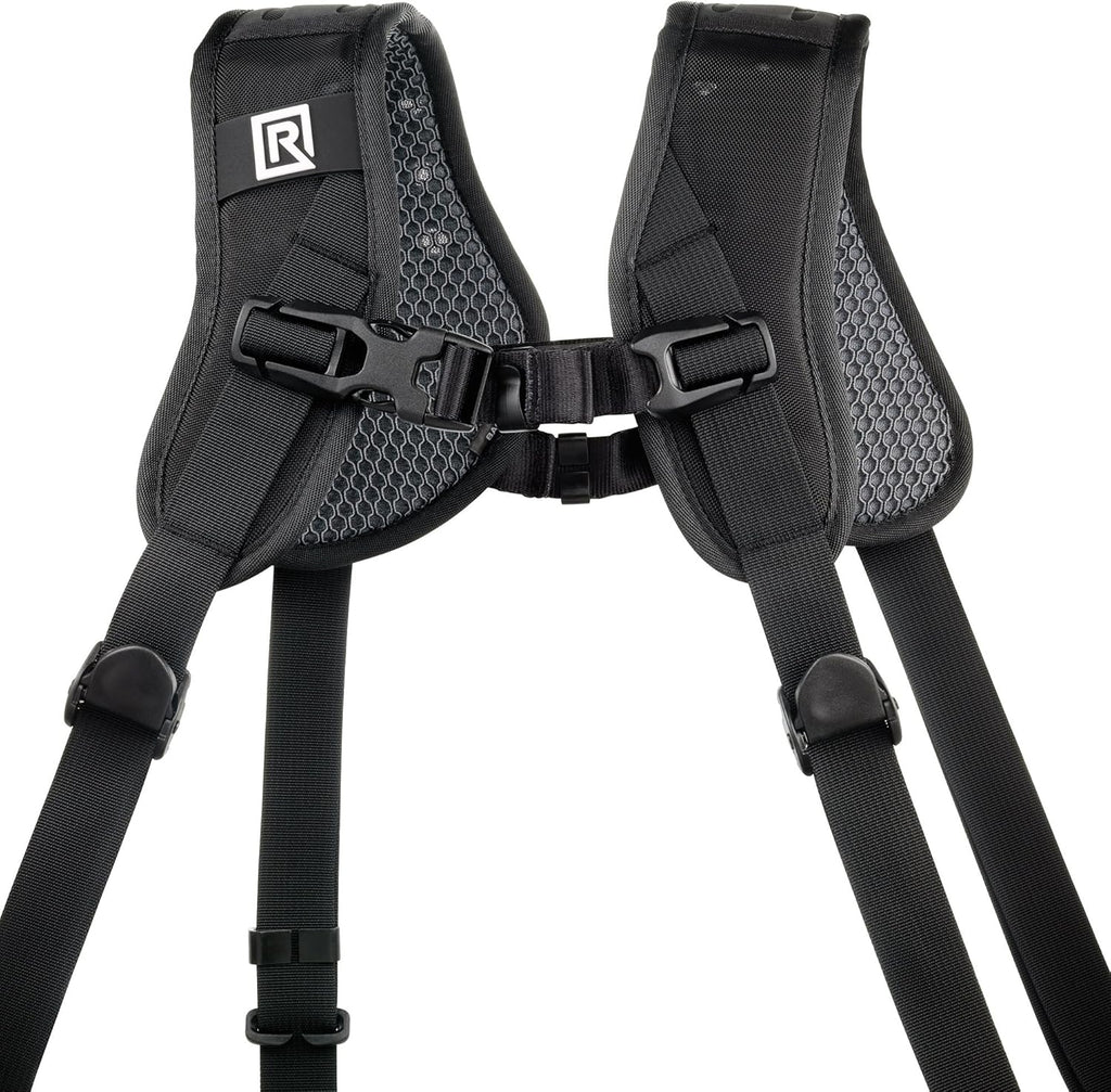 Double Breathe Camera Harness for One Or Two SLR, DSLR, Mirrorless Cameras N384