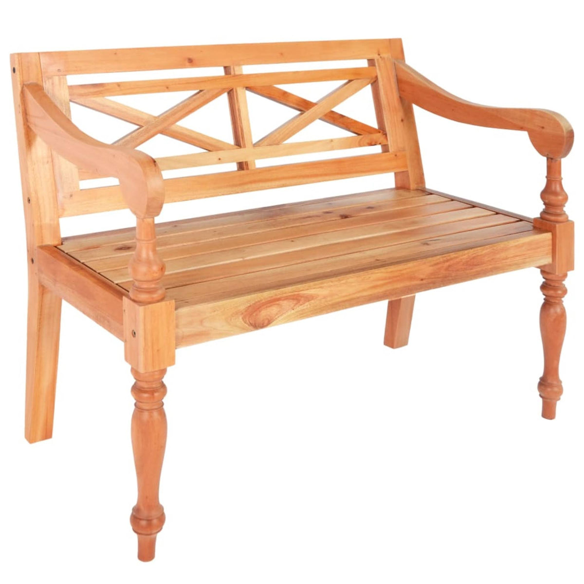 Solid Mahogany Wood Bench X575