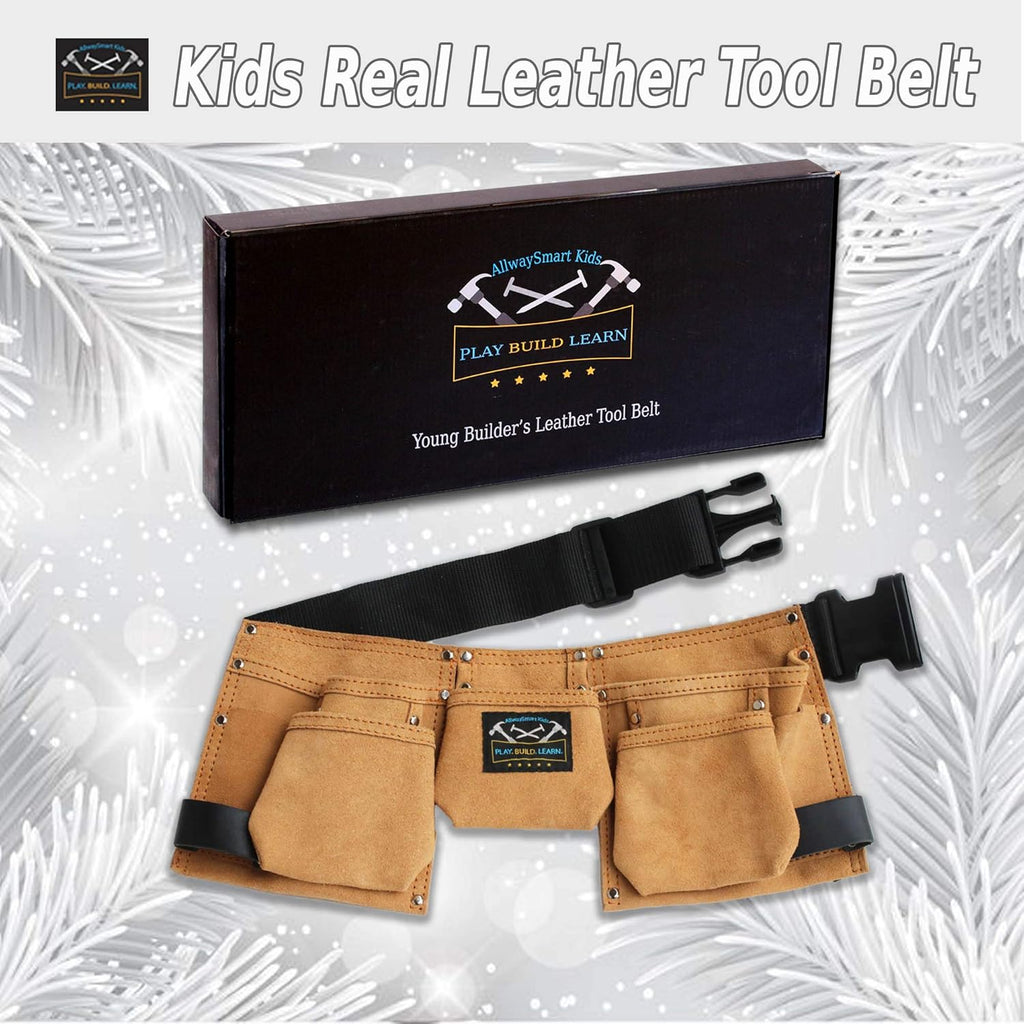 Real Leather Kids Tool Belt P13647