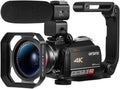 4K Camcorder with 12x Optical Zoom V558