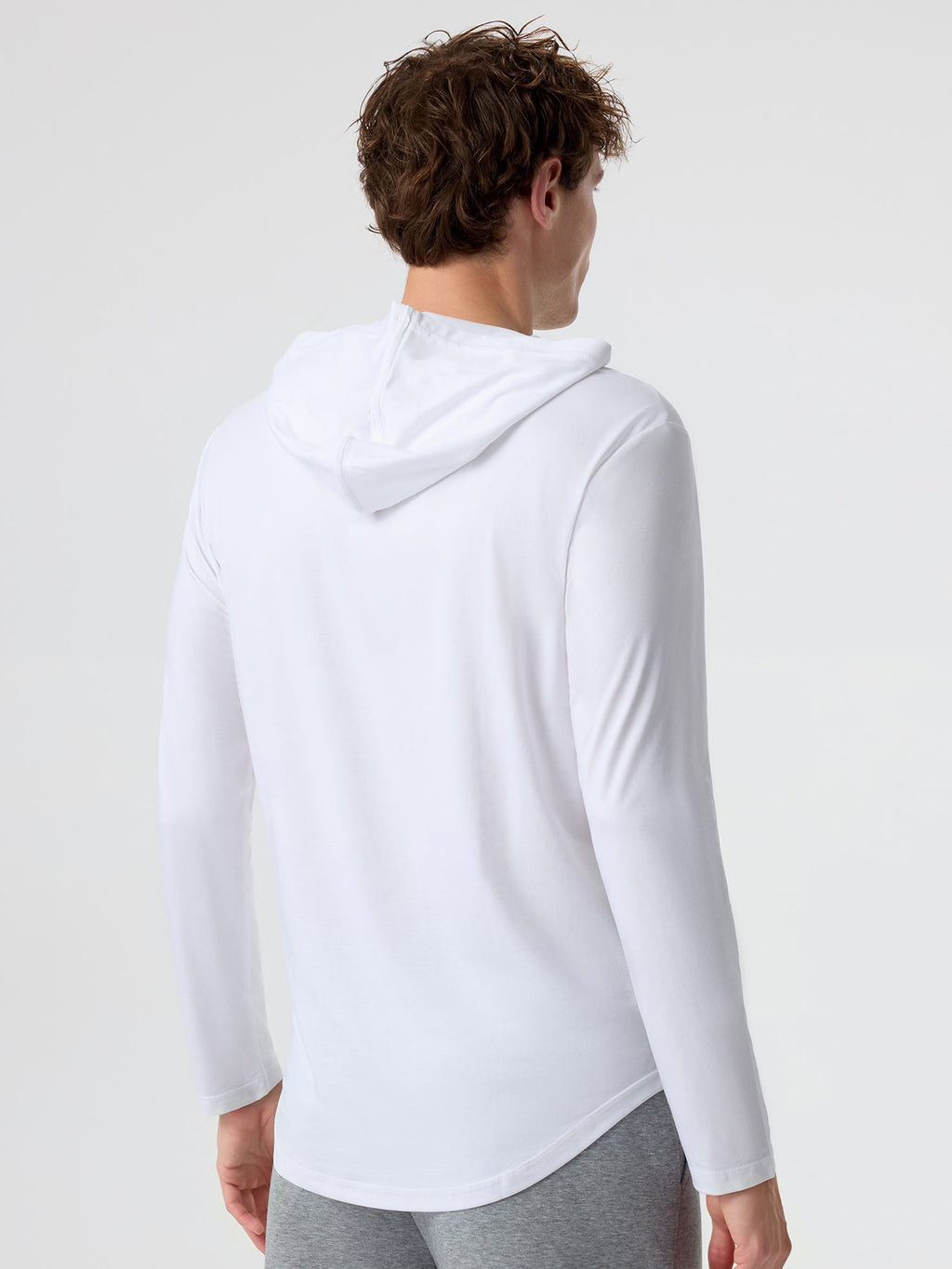 StayCool Long Sleeve Hooded Drop-Cut Tee