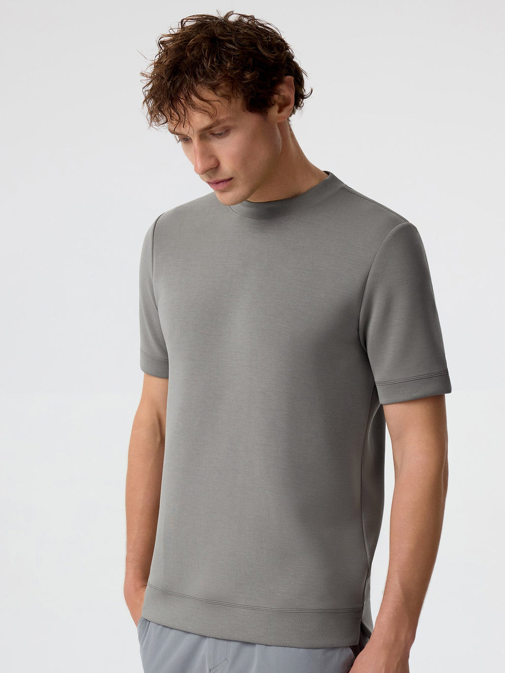 Modal Blend Short Sleeve Tee: Classic Fit