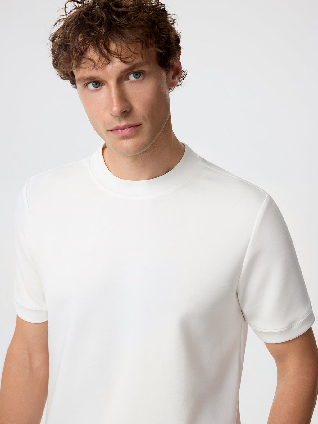 Modal Blend Short Sleeve Tee: Classic Fit