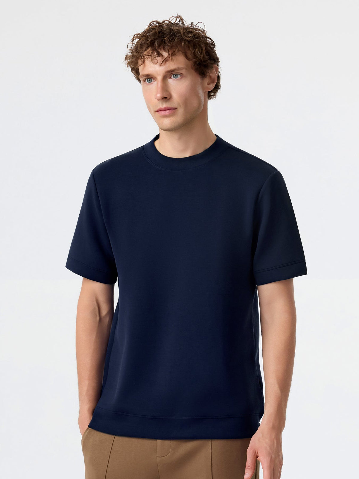 Modal Blend Short Sleeve Tee: Classic Fit