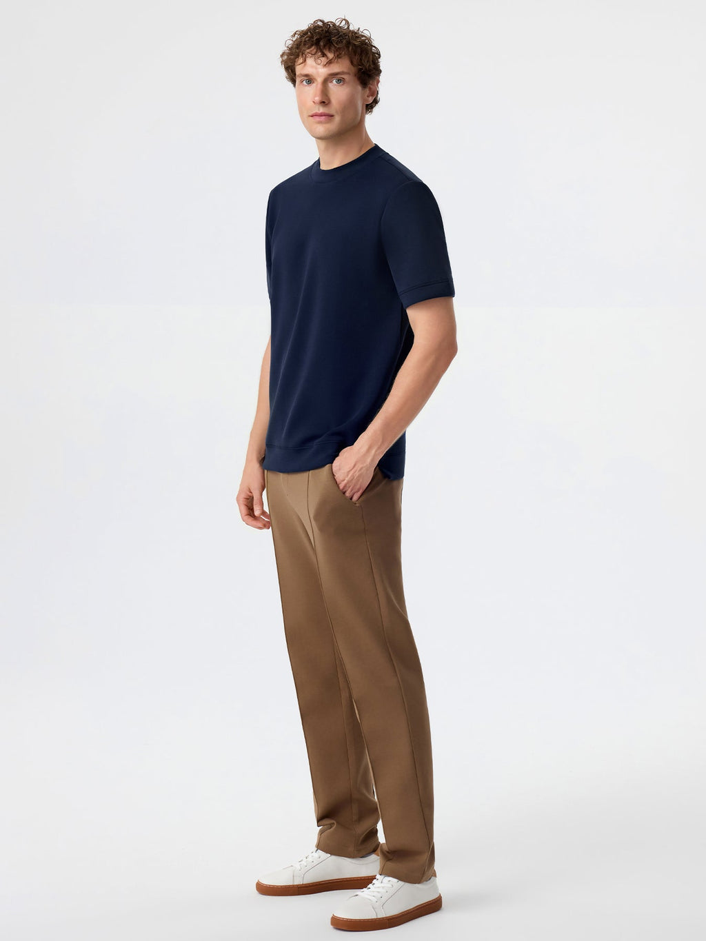 Modal Blend Short Sleeve Tee: Classic Fit