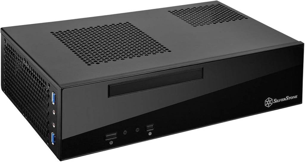 Mini-ITX Computer Case with Aluminum Front Panel Q6145