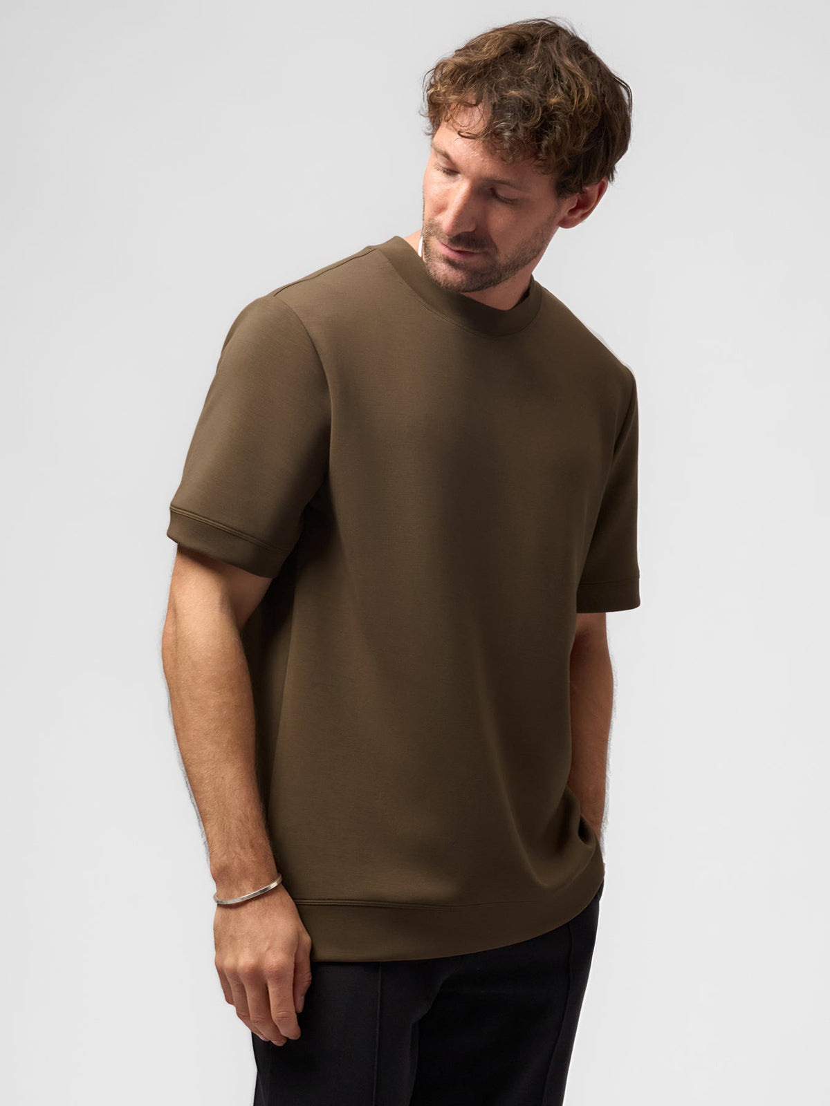 Modal Blend Short Sleeve Tee: Classic Fit