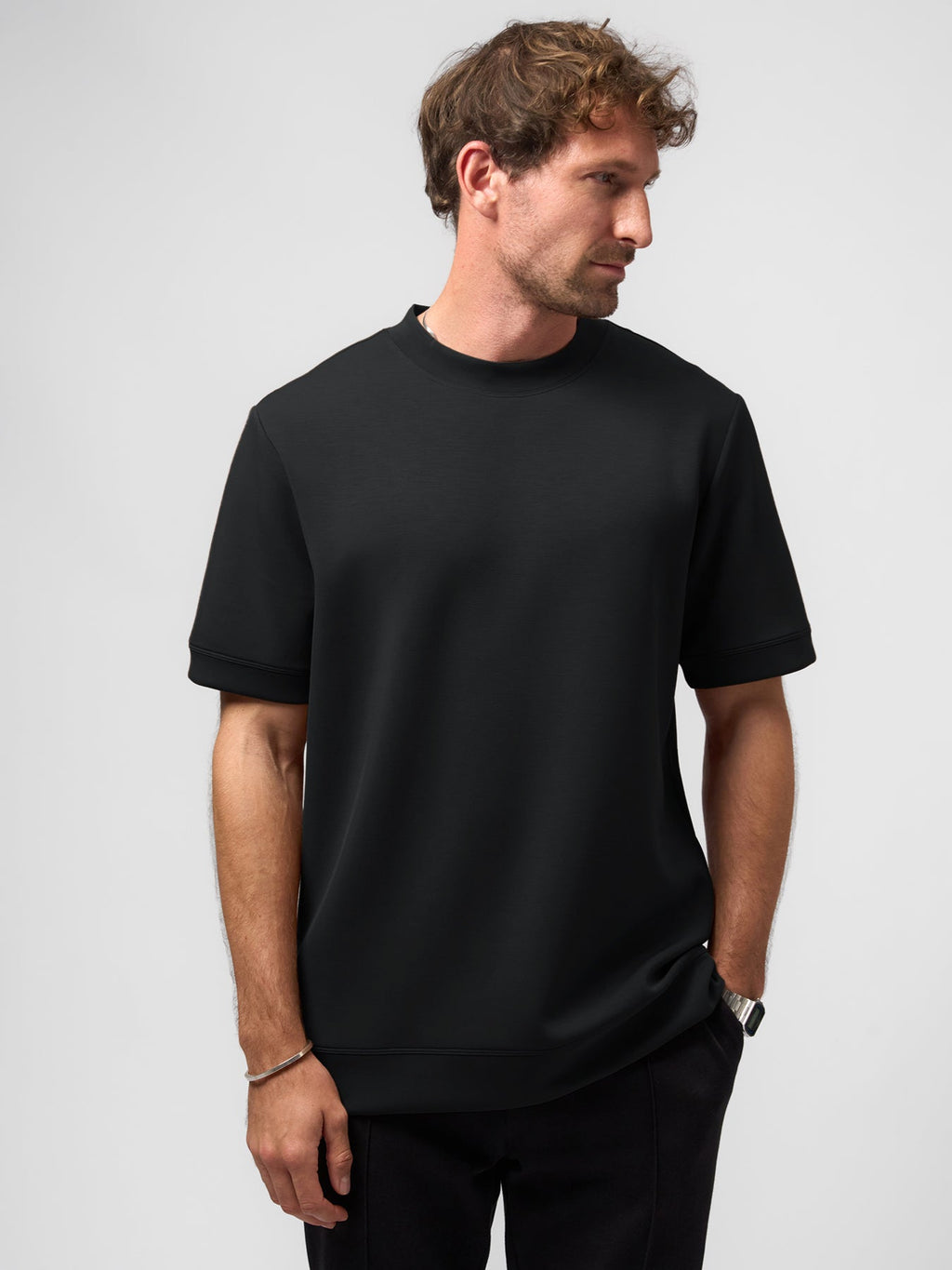 Modal Blend Short Sleeve Tee: Classic Fit