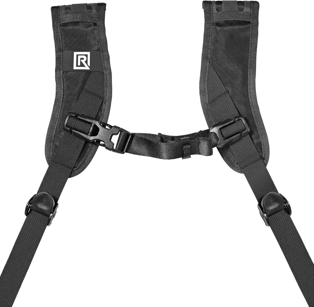 Double Breathe Camera Harness for One Or Two SLR, DSLR, Mirrorless Cameras N384