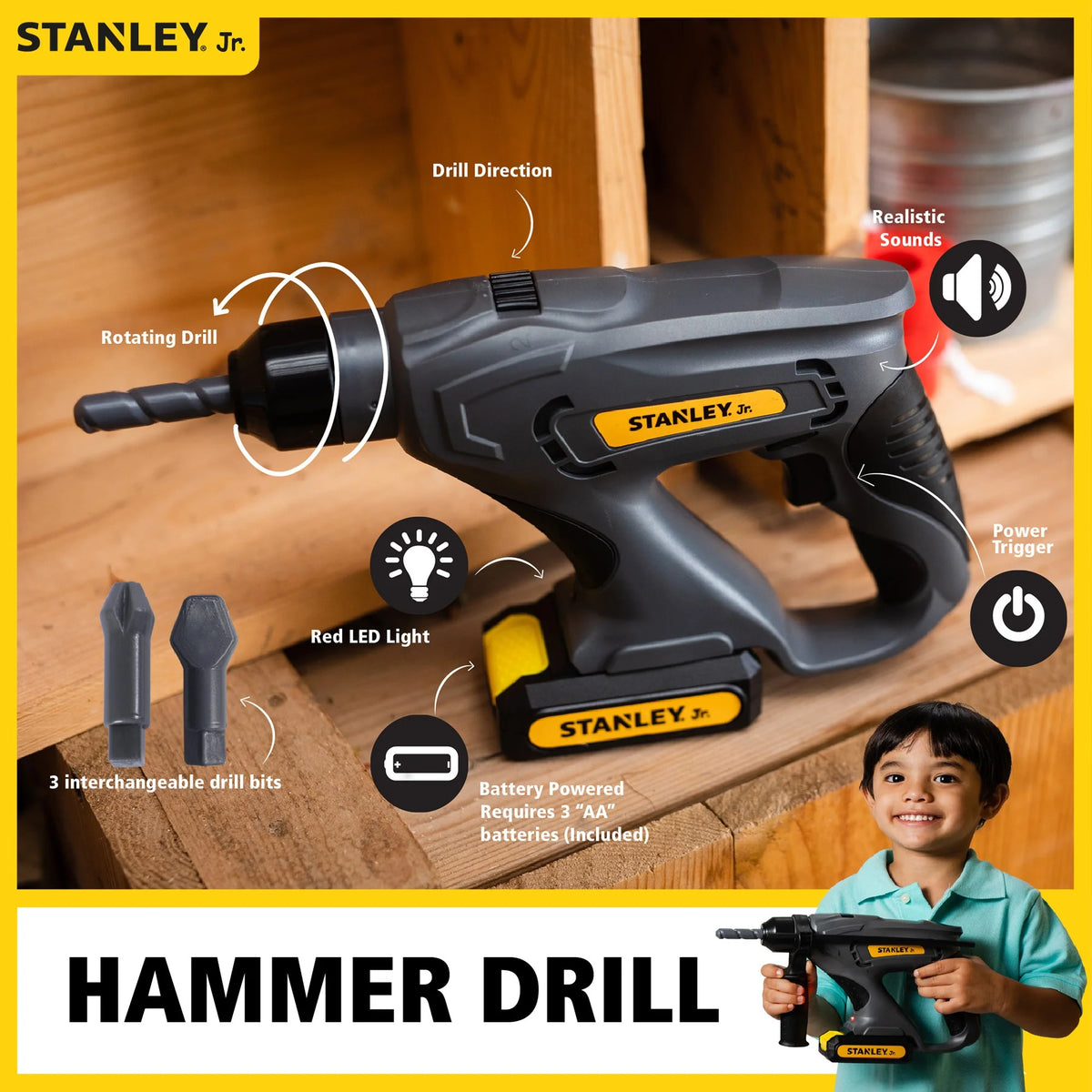 Toy Hammer Drill C2752