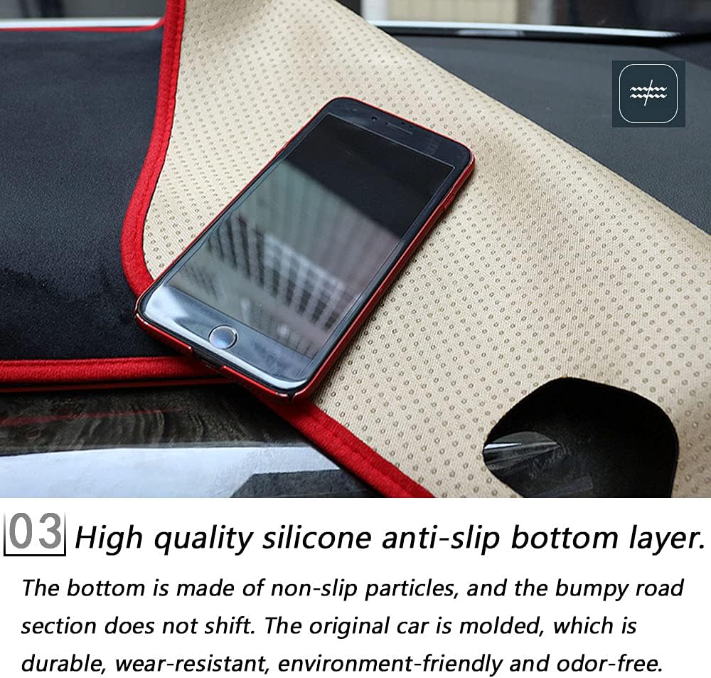 Dashboard Cover Mat Car Dash Board Interior Accessories A4547