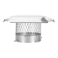 8x22 Stainless Steel Single Flue Chimney Cap S732291