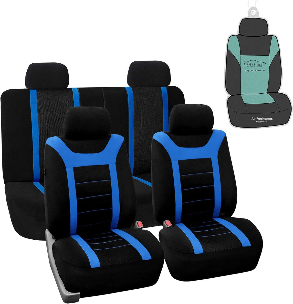 Black Universal Fit Car Seat Covers D956885