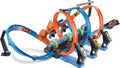 Corkscrew Crash Toy Car Track Set with 1:64 Scale Car O624253