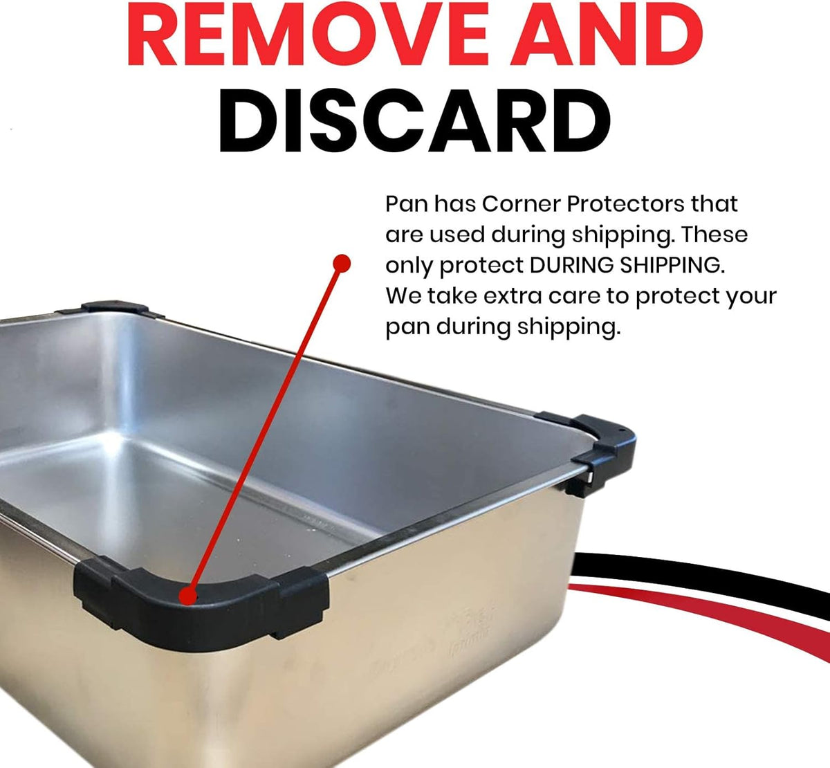 Stainless Steel Cat Litter Box E352