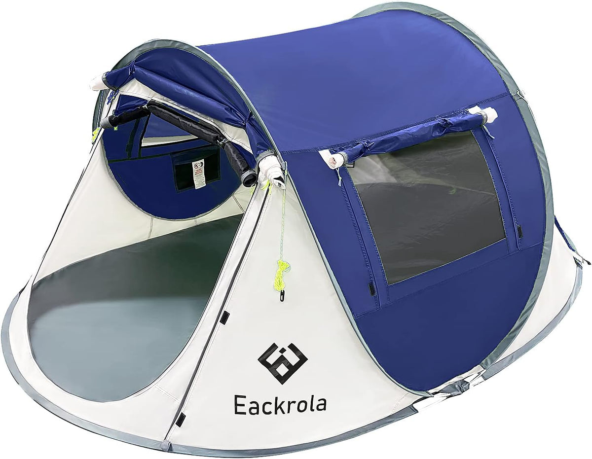 2/4-Person Instant Pop up Tent with Carry Bag D72221