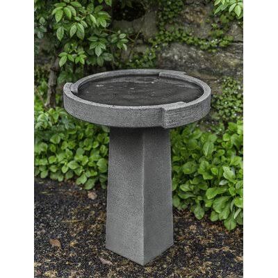 Alpine Stone Birdbath W7341