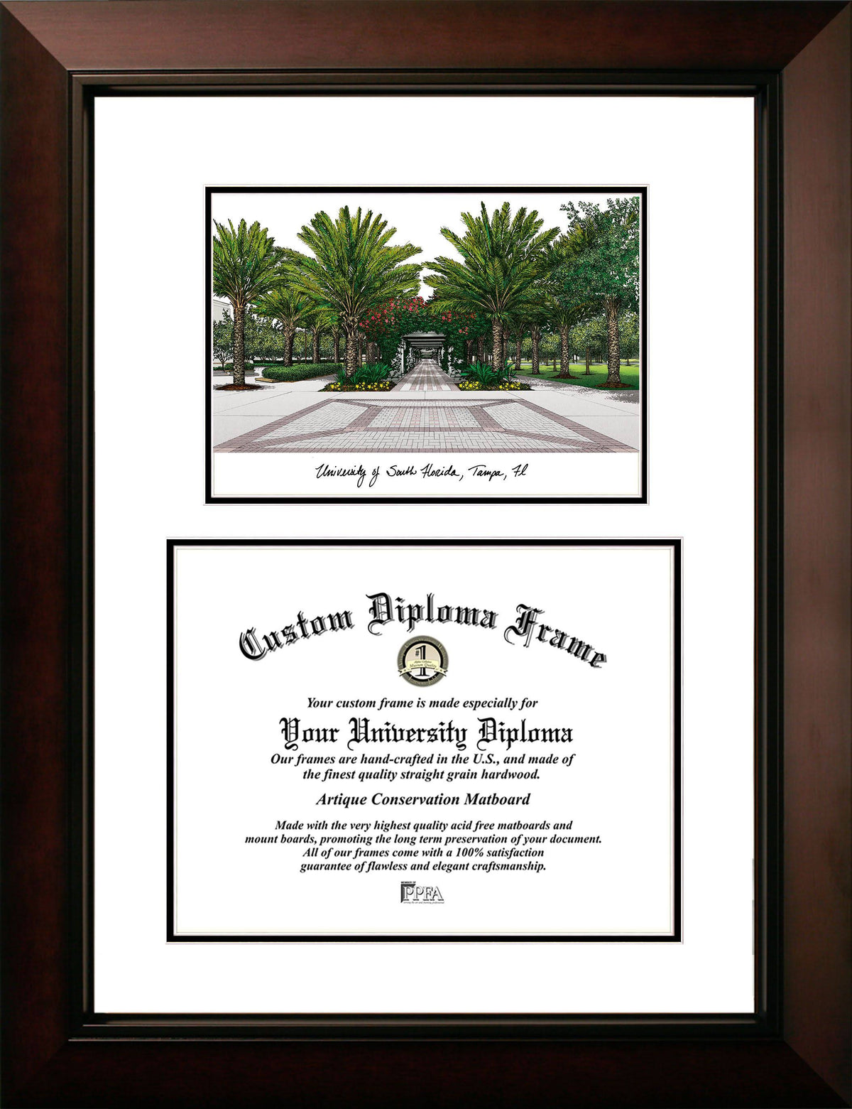 11 x 14 in. Satin Frame A337